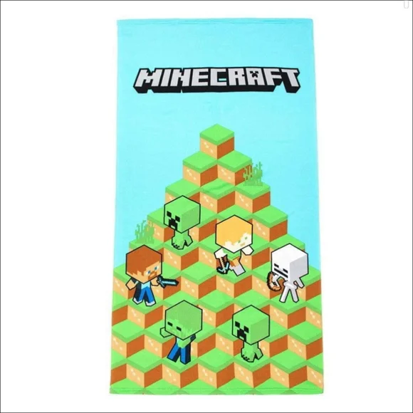 Minecraft Beach Towel NWT - Picture 1 of 5